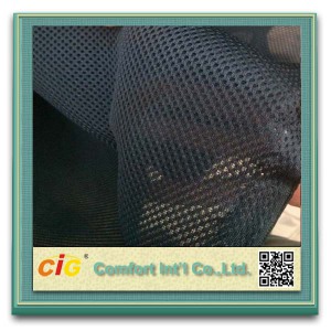 Comfortable Touch 100% Polyester Breathable 3D Mesh Fabric